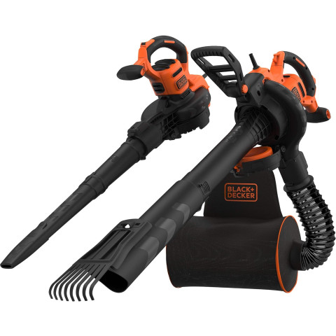 Aspirateur Souffleur Broyeur 3000 W - BLACK+DECKER - BEBLV301-QS