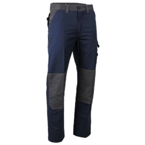 Combinaison LMA LEBEURRE taloche simple fermeture col chevalière bleu T.L - 400441 TALOCHE BLEU BUGATTI 4