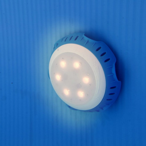 Lampe LED pour piscine hors sol Blanc et bleu