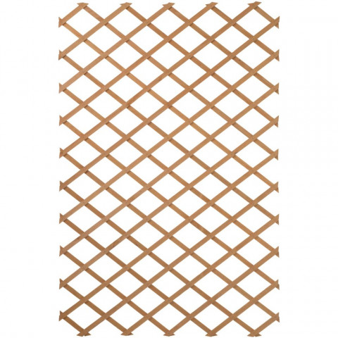 Nature trellis bois fsc marron 100 x 300 cm 6041705