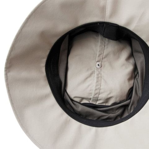 Chapeau de soleil anti-moustiques upf 50+ beige