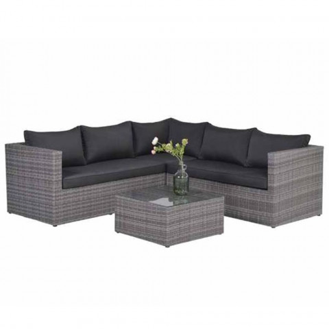 Garden impressions jeu de canapé 13 pcs montana gris 03610gy