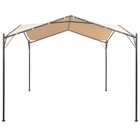 Chapiteau tente 3 x 3 m Acier Beige