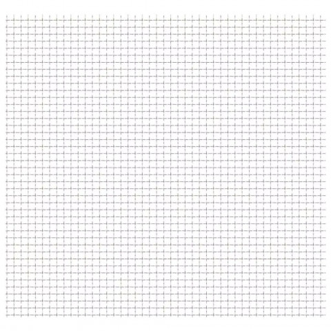 Vidaxl panneau de grillage serti acier inoxydable 50x50 cm 21x21x2,5 mm