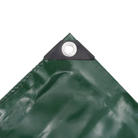 Bâche polyvalente et résistante 3 x 4 m drap de camping protection jardin couverture remorque vert 