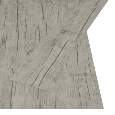 Planches de plancher autoadhésives 4,46 m² 3 mm pvc - Couleur au choix