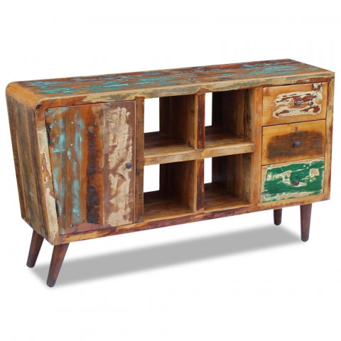 Vidaxl buffet bois de récupération massif 150 x 40 x 86 cm