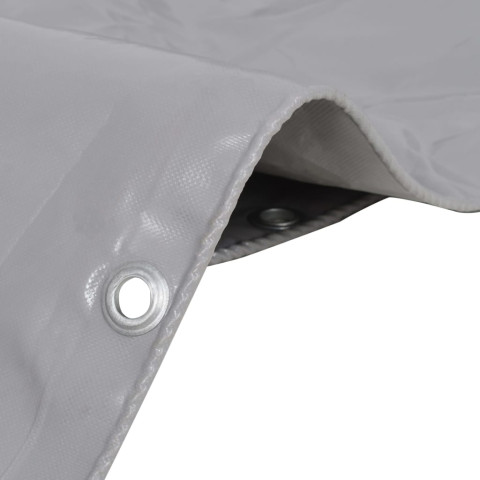 Bâche couverture de protection imperméable contre uv extérieur 6 x 8 m - Couleur au choix