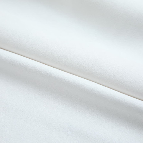 Rideaux occultants avec crochets 2 pcs blanc cassé 140x225 cm