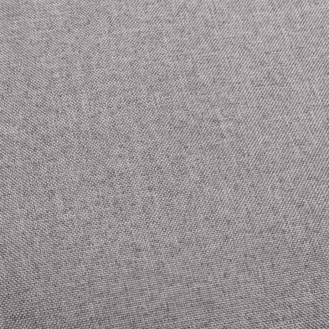 Tabourets de bar 2 pcs gris clair tissu