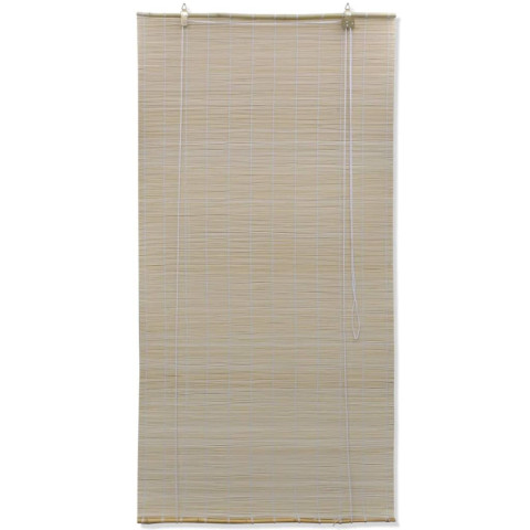 Stores à rouleau bambou naturel 2 pcs 120x160 cm