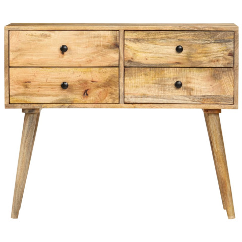 Buffet 85 x 40 x 71 cm bois de manguier massif