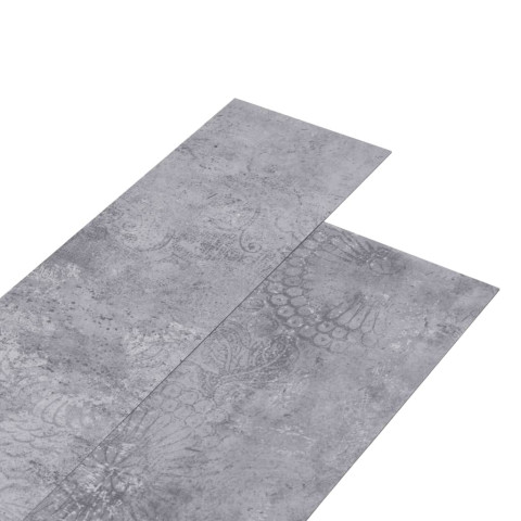 Planches de plancher PVC Non auto-adhésif 4,46m²3mm - Couleur au choix