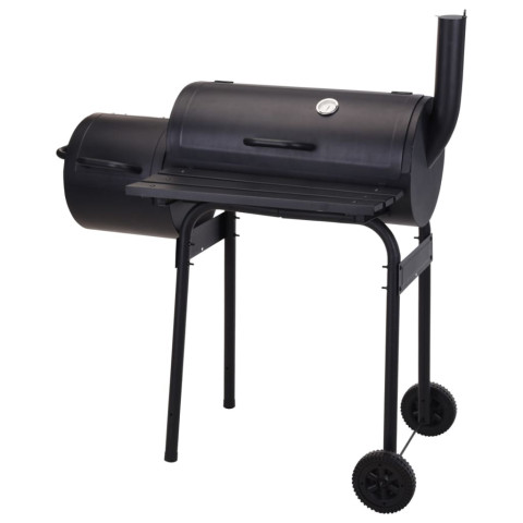 Barbecue fumoir noir