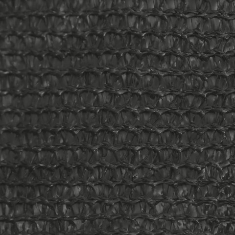Voile d'ombrage 160 g/m² anthracite 3x3x3 m pehd
