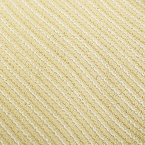 Voile d'ombrage 160 g/m² beige 3x4,5 m pehd