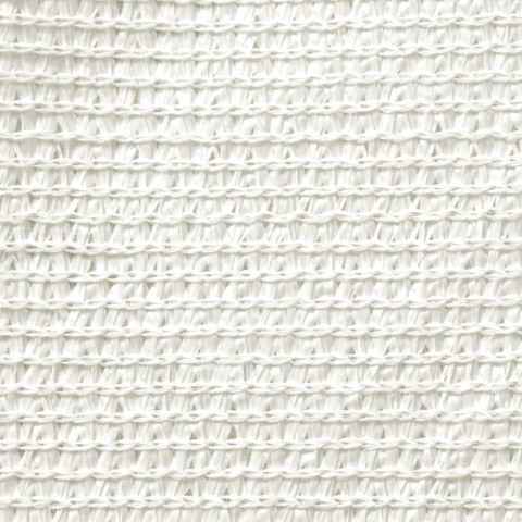 Voile d'ombrage 160 g/m² pehd 2,5 x 2,5 m blanc helloshop26 02_0008997