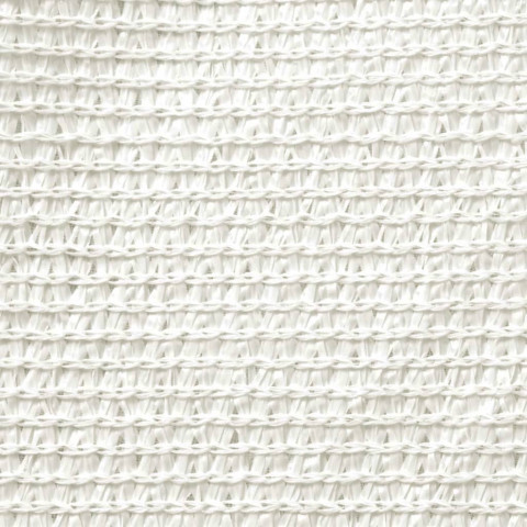 Voile d'ombrage 160 g/m² blanc 2x5 m pehd