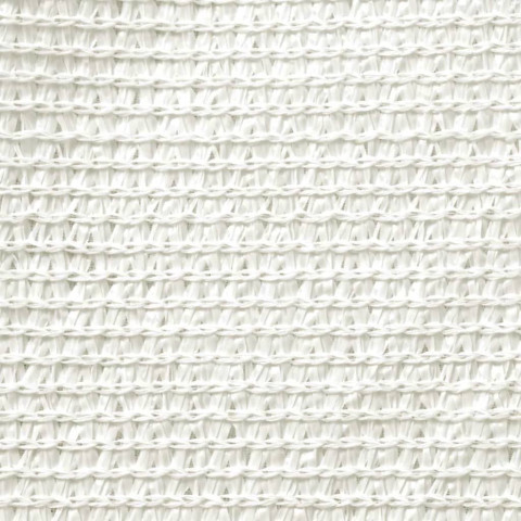 Voile d'ombrage 160 g/m² pehd 2 x 5 m blanc helloshop26 02_0009008