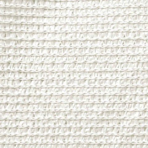 Voile d'ombrage 160 g/m² blanc 5x5x6 m pehd