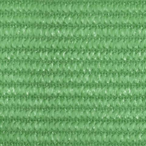 Voile d'ombrage 160 g/m² vert clair 5x7 m pehd