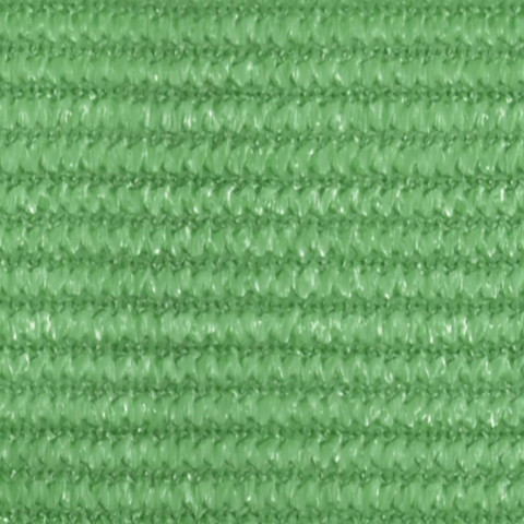 Voile d'ombrage 160 g/m² vert clair 4/5x3 m pehd