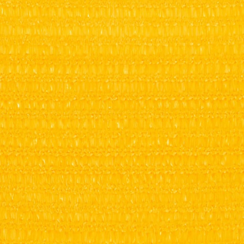 Voile d'ombrage 160 g/m² jaune 3x4 m pehd