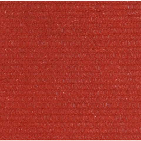 Voile d'ombrage 160 g/m² rouge 2x2,5 m pehd