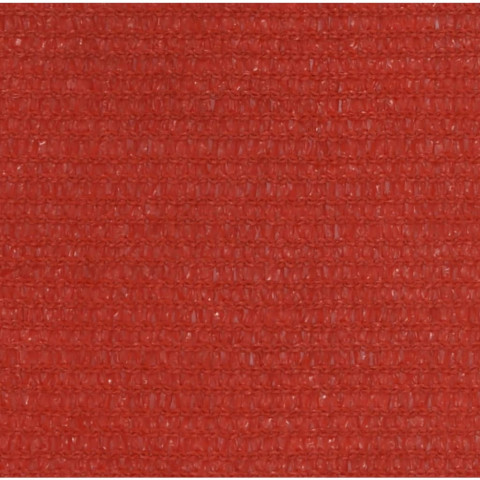 Voile d'ombrage 160 g/m² rouge 4x5 m pehd