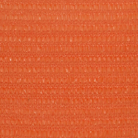 Voile d'ombrage 160 g/m² orange 3,6x3,6 m pehd