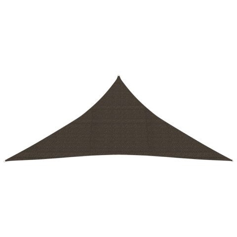 Voile toile d'ombrage parasol 160 g/m² 4 x 4 x 4 m pehd - Couleur au choix