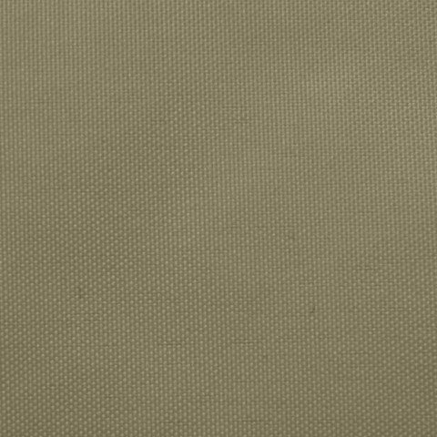 Voile toile d'ombrage parasol tissu oxford rectangulaire 2,5 x 3 m beige helloshop26 02_0009549