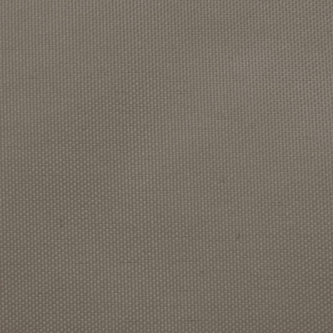 Voile toile d'ombrage parasol tissu oxford carré 7 x 7 m taupe helloshop26 02_0009544