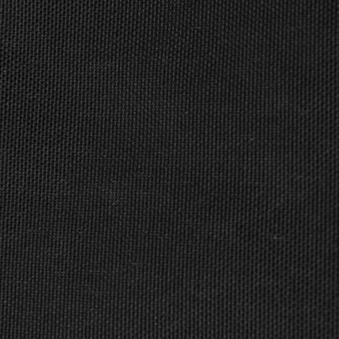 Voile toile d'ombrage parasol tissu oxford carré 3,6 x 3,6 m noir helloshop26 02_0009478