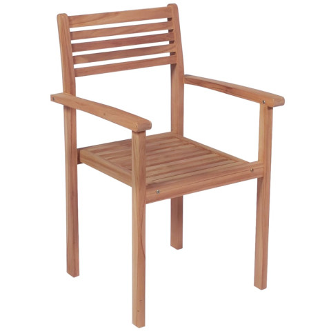 Chaises de jardin 2 pcs avec coussins vert bois de teck massif