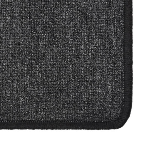 Tapis de couloir anthracite 50x150 cm