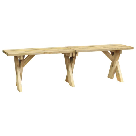 Banc de jardin 160 cm bois de pin imprégné