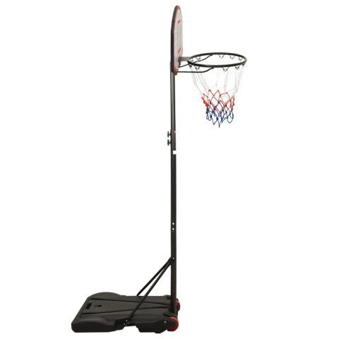 Support de basket-ball noir 216-250 cm polyéthylène