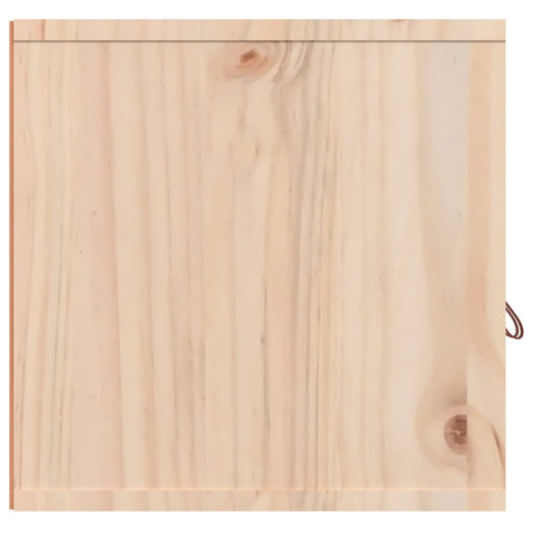 Armoire murale 80x30x30 cm bois de pin massif - Couleur au choix