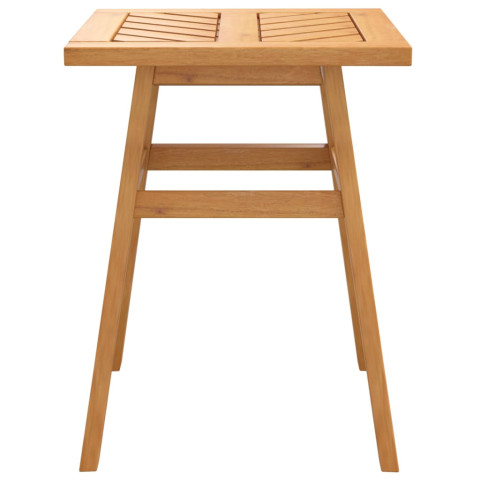 Table d'appoint 45x45x60 cm bois massif d'acacia