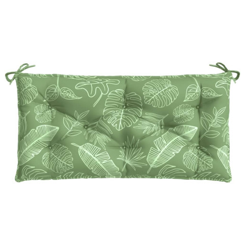 Coussin de banc de jardin 110x50x7 cm tissu oxford - Couleur au choix