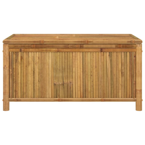 Boîte de rangement de jardin 110x52x55 cm bambou