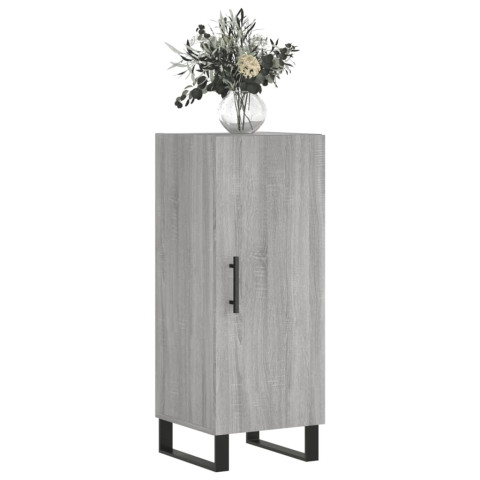 Buffet sonoma gris 34,5x34x90 cm bois d'ingénierie