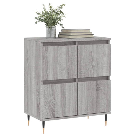 Buffet sonoma gris 60x35x70 cm bois d'ingénierie