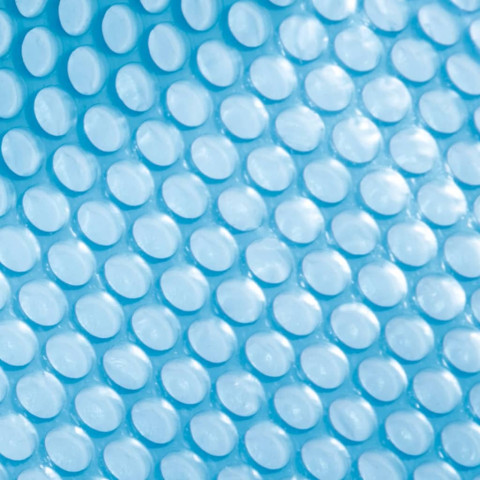 Couverture solaire de piscine bleu 960x466 cm polyéthylène