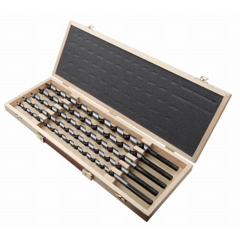Mallette DIAGER 5 mèches bois spirale unique PRO Ø 12,14,16,18,20 x L 460 mm - Héxagonale 6 pans - 913C