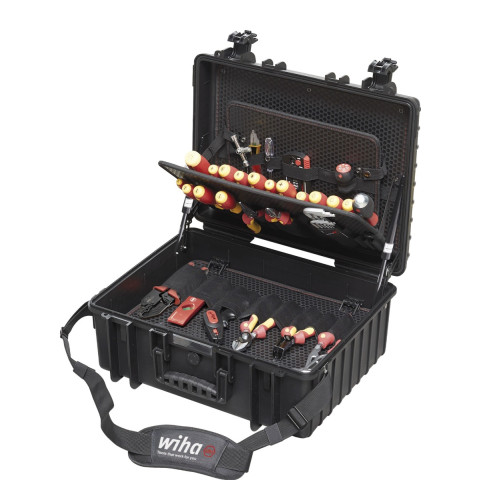 Jeu d'outils électricien Competence XL 81 pcs - WIHA - 40523