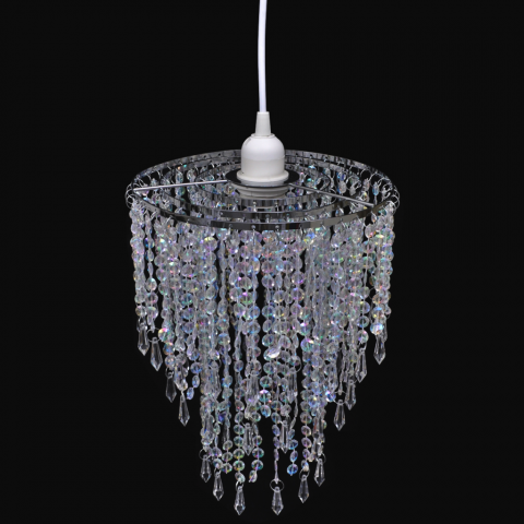 Lustre plafonnier suspendu lampe moderne cristal 30,5 cm helloshop26 2402012