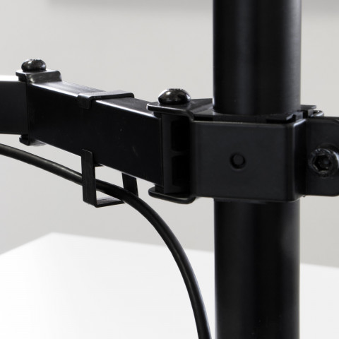 Support d'écran PC 13 à 32 pouces pour table rotatif à 360° noir