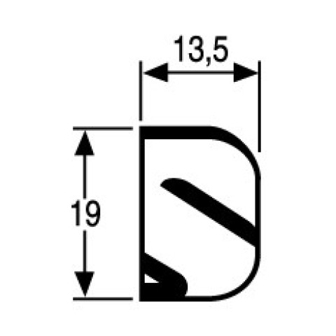Régulateur 22 m³/h NICOLL - Noir - BE122N